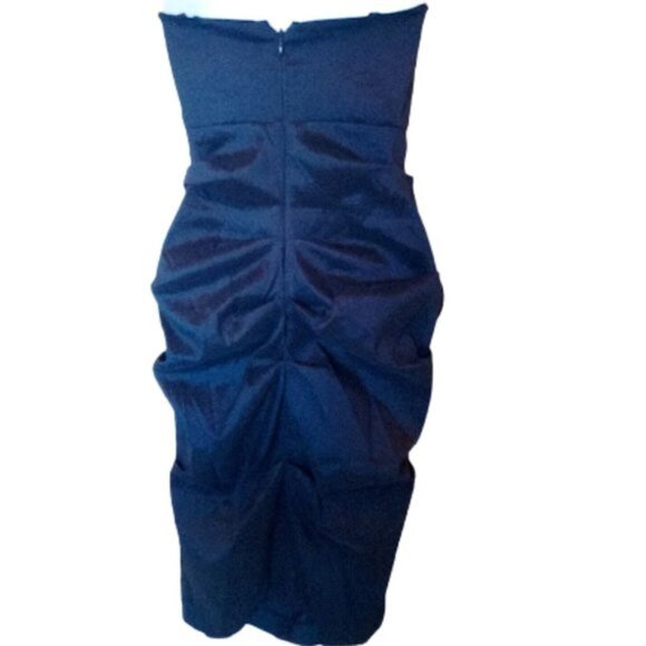 LE CHATEAU Black Strapless Evening Cocktail Dress XXS NEW NWT - Picture 5 of 5